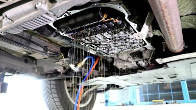 BMW X3 F25 výmena oleja v automatickej prevodovke ZF 8HP s preplachom