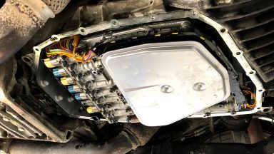 Audi A6 výmena oleja v automatickej prevodovke ZF 09L s preplachom