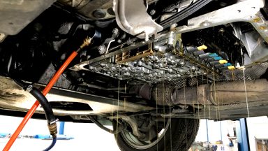 BMW E61 výmena oleja v automatickej prevodovke ZF 6HP s preplachom
