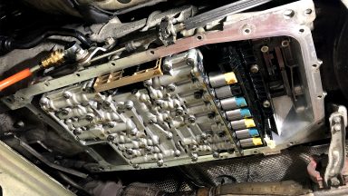 BMW E61 výmena oleja v automatickej prevodovke ZF 6HP s preplachom