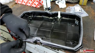 MERCEDES-BENZ GL X164 výmena oleja v automatickej prevodovke 7G-TRONIC s preplachom