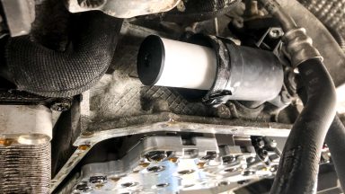 Audi A6 výmena oleja v automatickej prevodovke S-tronic s preplachom Audi A6 výmena oleja v automatickej prevodovke S-tronic s preplachom