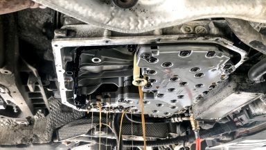 Audi A6 výmena oleja v automatickej prevodovke S-tronic s preplachom Audi A6 výmena oleja v automatickej prevodovke S-tronic s preplachom